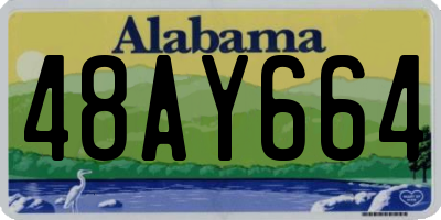 AL license plate 48AY664
