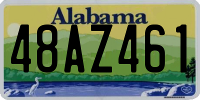 AL license plate 48AZ461