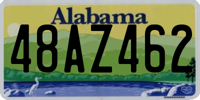 AL license plate 48AZ462