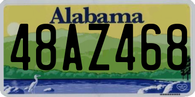 AL license plate 48AZ468