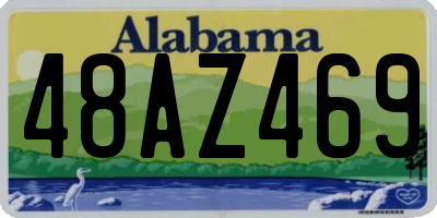 AL license plate 48AZ469