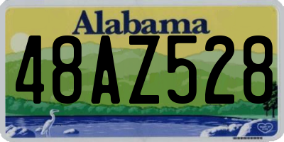 AL license plate 48AZ528