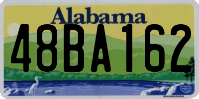 AL license plate 48BA162
