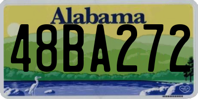 AL license plate 48BA272