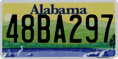AL license plate 48BA297