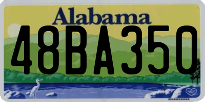AL license plate 48BA350