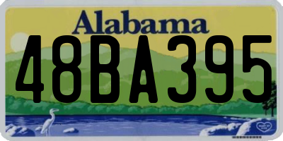 AL license plate 48BA395