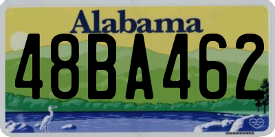 AL license plate 48BA462