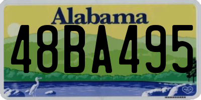 AL license plate 48BA495