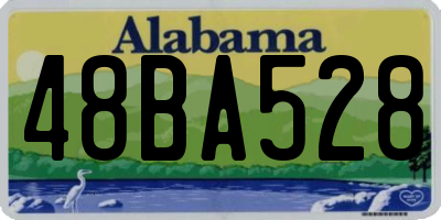AL license plate 48BA528