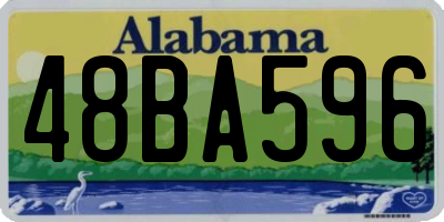 AL license plate 48BA596