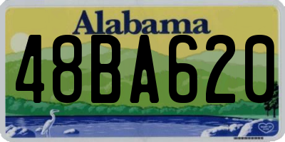 AL license plate 48BA620