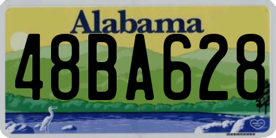 AL license plate 48BA628