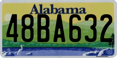 AL license plate 48BA632