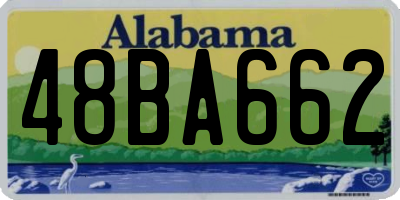 AL license plate 48BA662