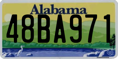 AL license plate 48BA971