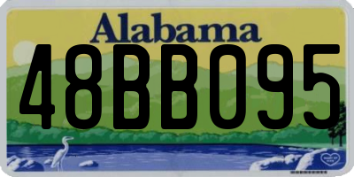 AL license plate 48BB095