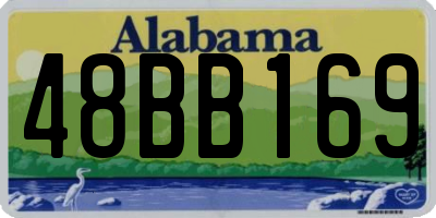 AL license plate 48BB169