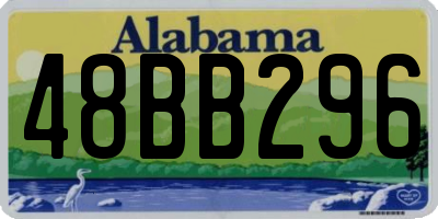 AL license plate 48BB296