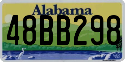 AL license plate 48BB298