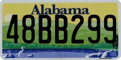 AL license plate 48BB299
