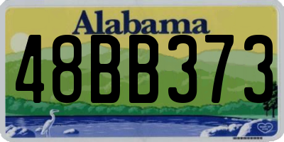 AL license plate 48BB373