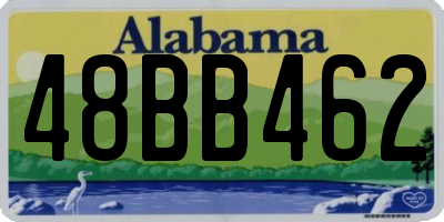 AL license plate 48BB462