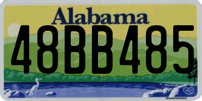 AL license plate 48BB485