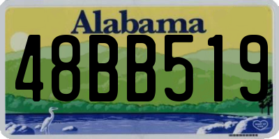 AL license plate 48BB519