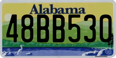 AL license plate 48BB530