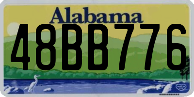 AL license plate 48BB776