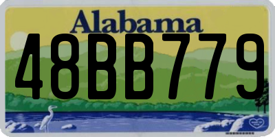 AL license plate 48BB779