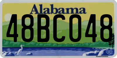 AL license plate 48BC048