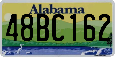 AL license plate 48BC162