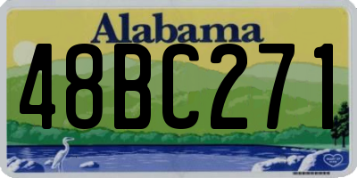 AL license plate 48BC271