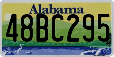 AL license plate 48BC295