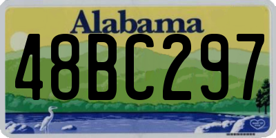 AL license plate 48BC297