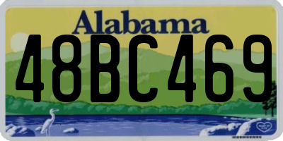 AL license plate 48BC469