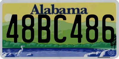 AL license plate 48BC486