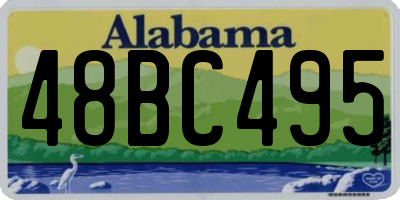 AL license plate 48BC495