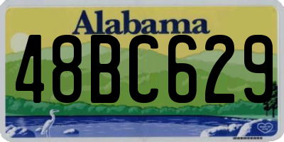 AL license plate 48BC629