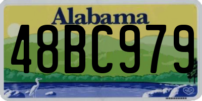 AL license plate 48BC979