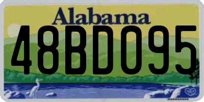 AL license plate 48BD095