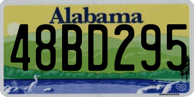 AL license plate 48BD295