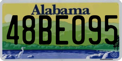 AL license plate 48BE095