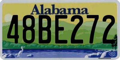 AL license plate 48BE272