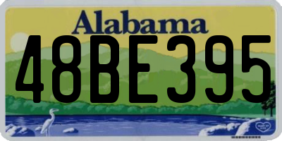 AL license plate 48BE395