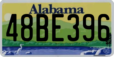 AL license plate 48BE396