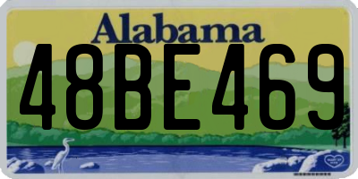 AL license plate 48BE469