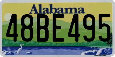 AL license plate 48BE495